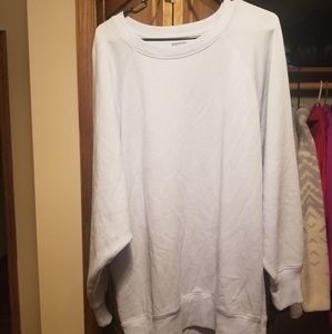 aerie Tops - Aerie Light (Powder) Blue Oversized Sweatshirt aerie Tops - Aerie Light (Powder) Blue Oversized Sweatshirt